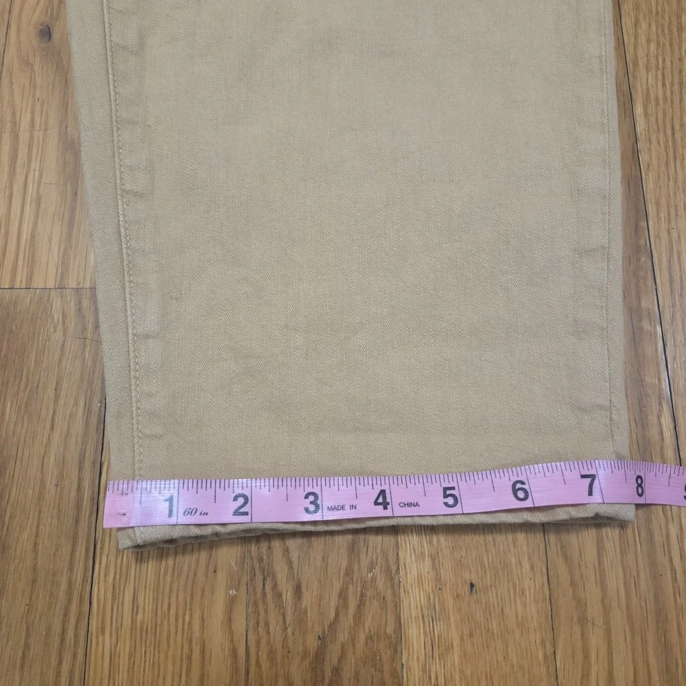 Madewell Womens Casual Everyday Patch‎ Pocket Utility Cargo Pants Deep Khaki 33